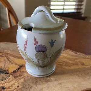 Buchan Portobello Stoneware Scotland Mustard Jar